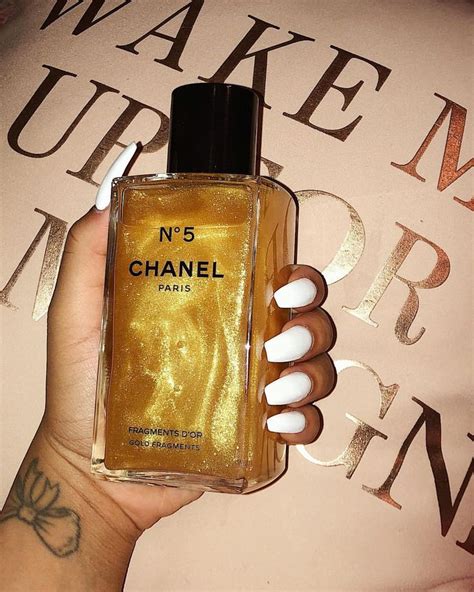 chanel glitter perfume|chanel body oil.